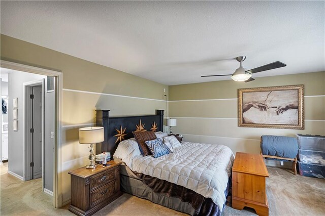 401 Taylor Rd, Independence, KS 67301 - bedroom featuring carpet, a ceiling fan, and baseboards