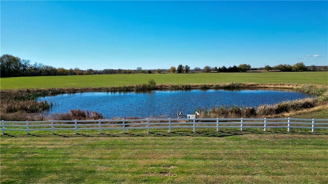 water view with a rural view