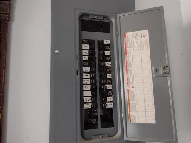 533 4th St, Barnard, MO 64423 - utility room featuring electric panel