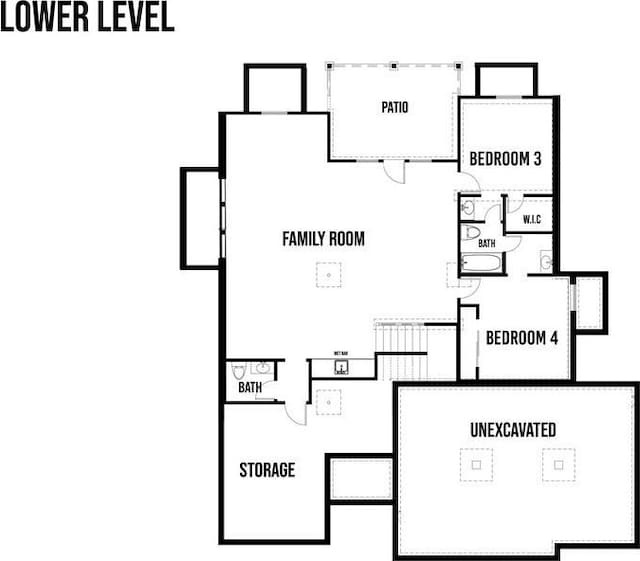 1406 NW 106th Ter, Kansas City, MO 64155 - view of floor plan / room layout