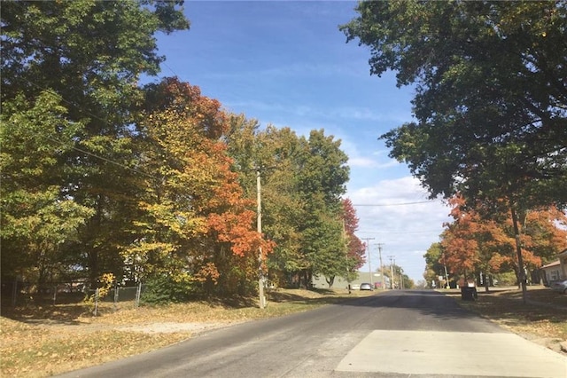 view of street