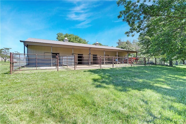 view of stable