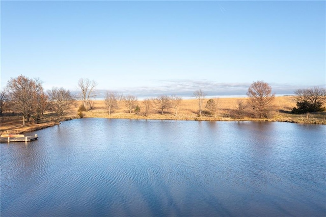 view of water feature