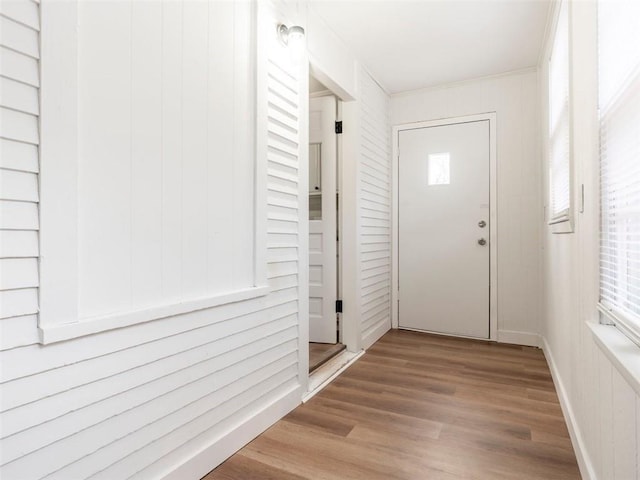 interior space featuring light hardwood / wood-style flooring