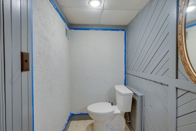 bathroom featuring toilet