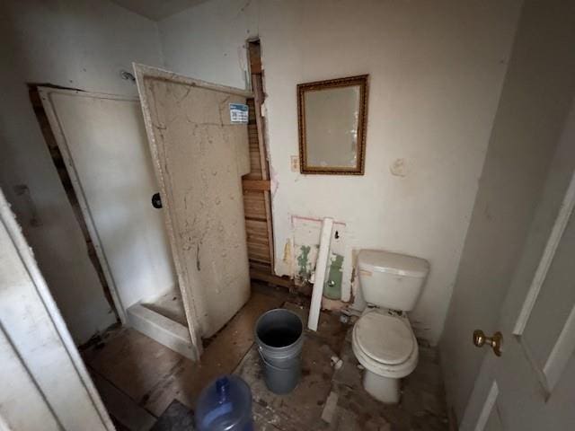 bathroom with toilet