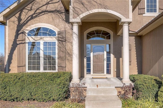 view of property entrance