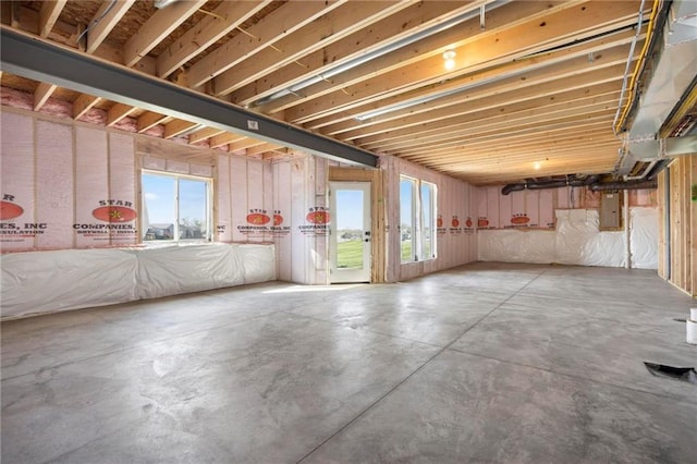 1516 NW 106th St, Kansas City, MO 64155 - basement with a healthy amount of sunlight and electric panel