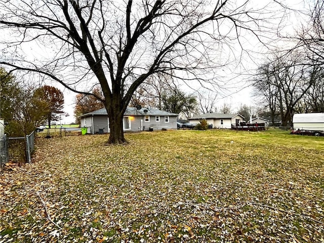 view of yard