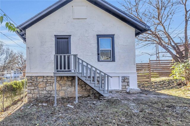 view of rear view of house