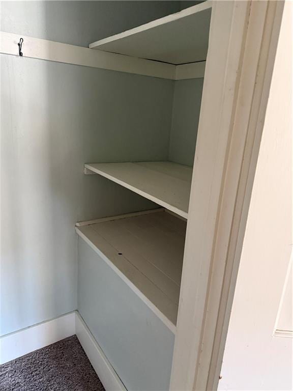 view of closet