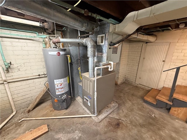 utilities with gas water heater