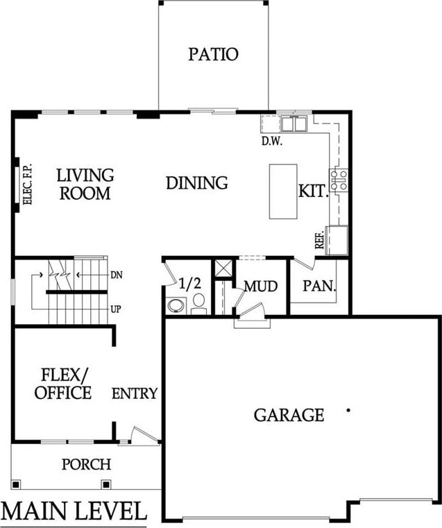 13408 W 178th St, Overland Park, KS 66013 - view of property floor plan
