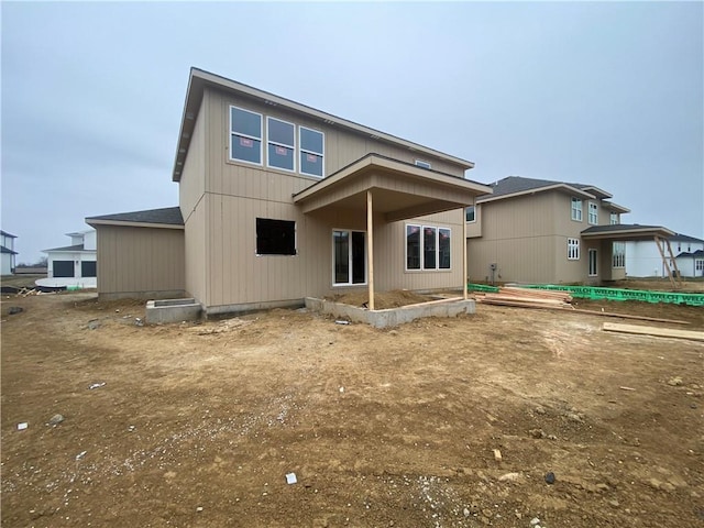 view of rear view of house