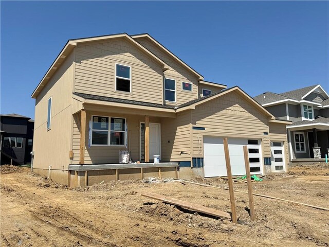 view of front of home featuring an attached garage