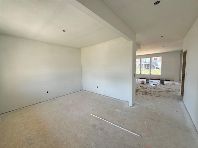 view of empty room
