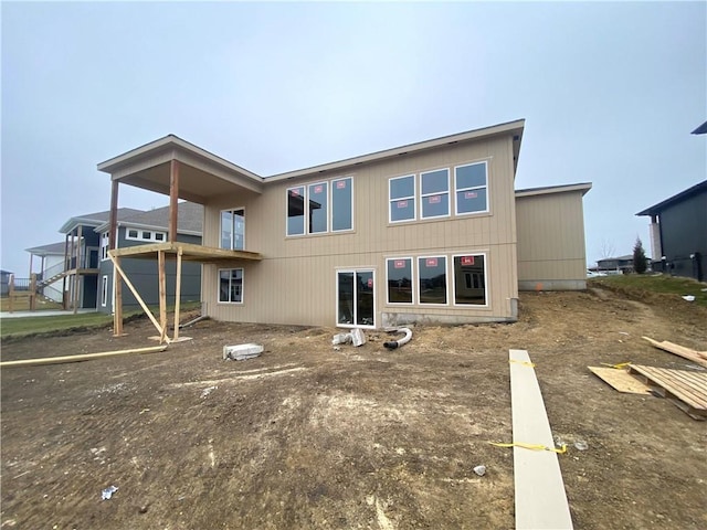 view of rear view of house