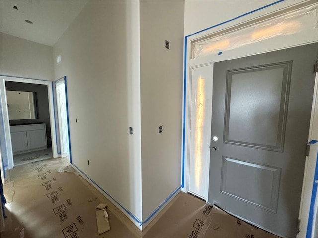 view of entryway