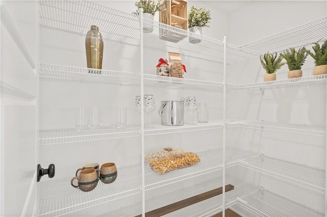 view of pantry