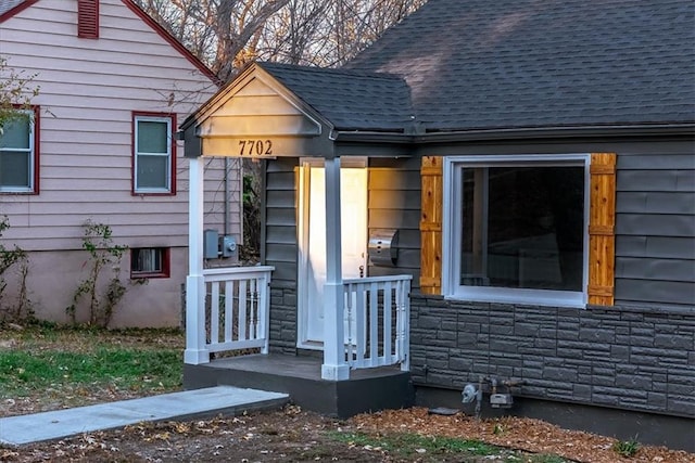 view of entrance to property