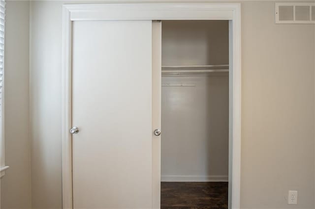 view of closet