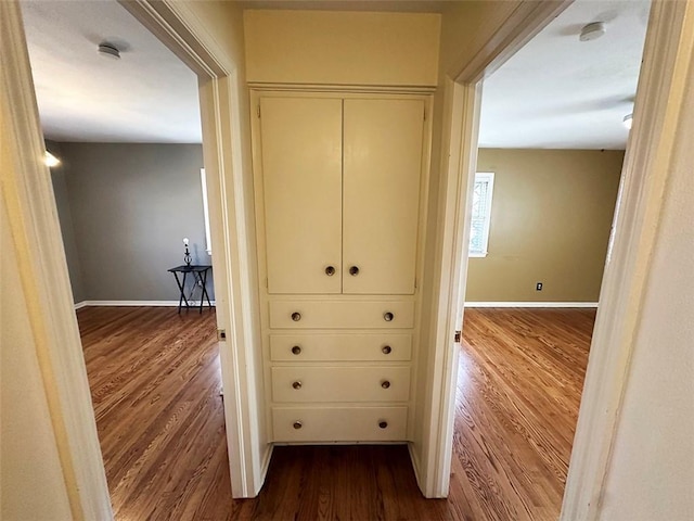 view of closet