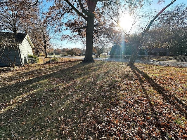 view of yard