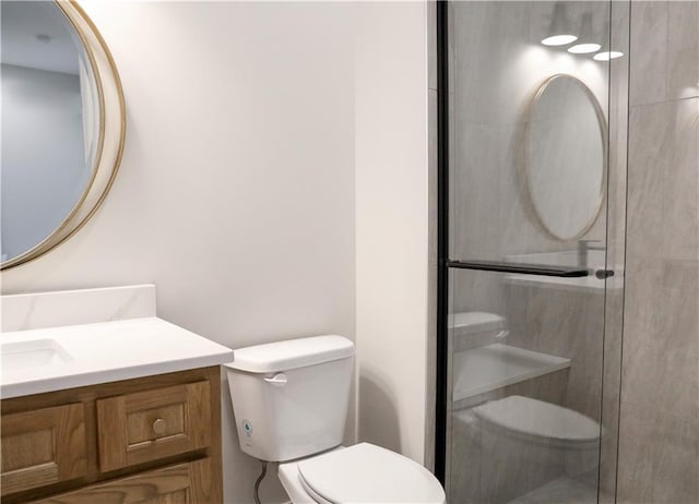 21513 W 80th Ter, Shawnee, KS 66220 - full bath featuring vanity and a stall shower
