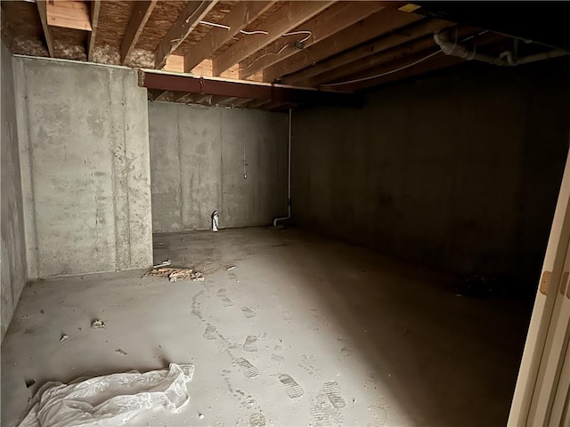 17756 Houston St, Gardner, KS 66030 - view of unfinished basement