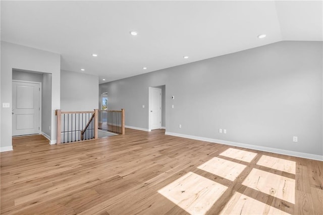 17756 Houston St, Gardner, KS 66030 - unfurnished room with light wood finished floors and recessed lighting