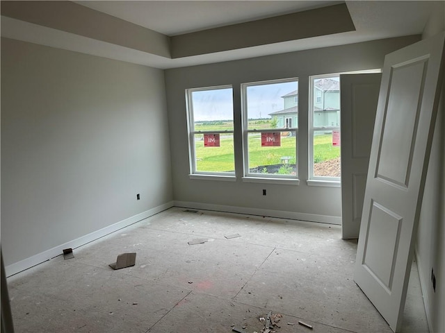 17756 Houston St, Gardner, KS 66030 - spare room with baseboards