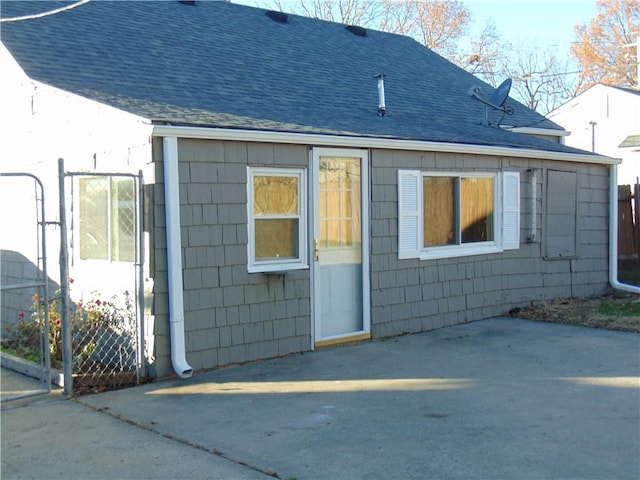 exterior space featuring a patio