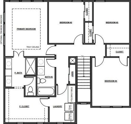 17744 Houston St, Gardner, KS 66030 - floor plan / room layout