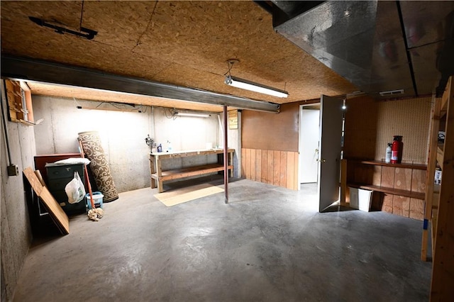 22812 E Bradford Ln, Blue Springs, MO 64015 - view of unfinished basement