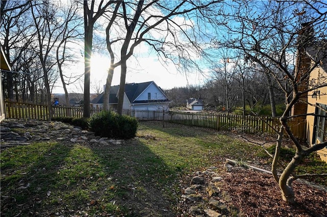 22812 E Bradford Ln, Blue Springs, MO 64015 - view of fenced backyard