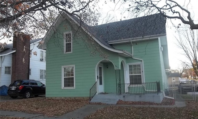 view of front of house