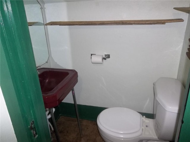 bathroom with toilet