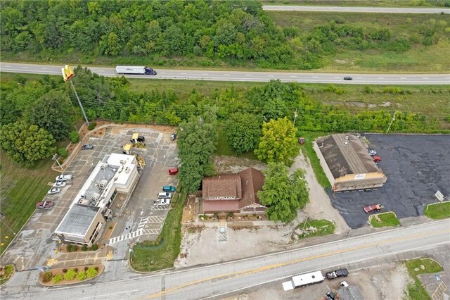 121 W US Highway 40, Odessa, MO 64076 - aerial view of property's location