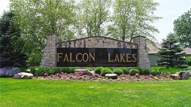 14608 Aspen Cir, Basehor, KS 66007 - community sign with a lawn