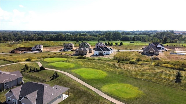 14608 Aspen Cir, Basehor, KS 66007 - aerial perspective of suburban area featuring a golf club