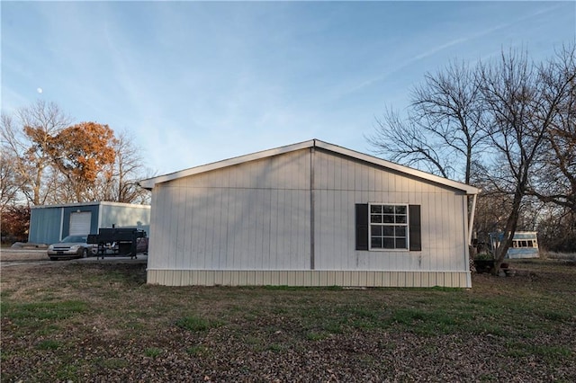 view of property exterior