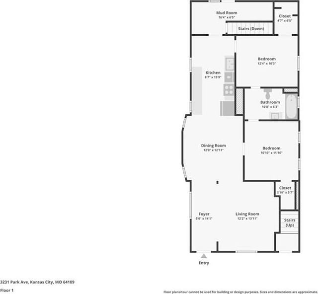 3231 Park Ave, Kansas City, MO 64109 - view of layout