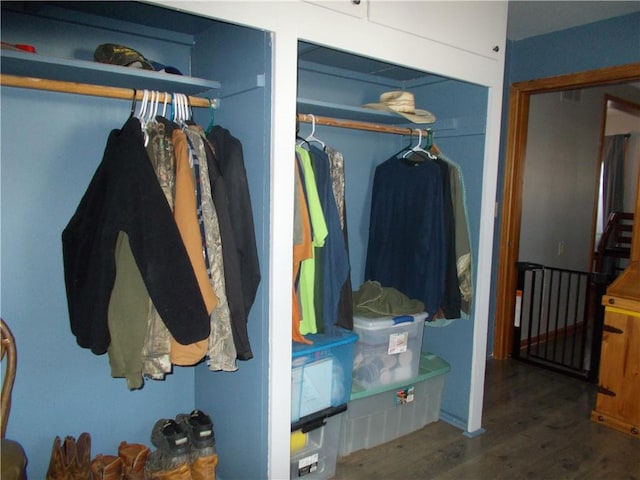 view of closet