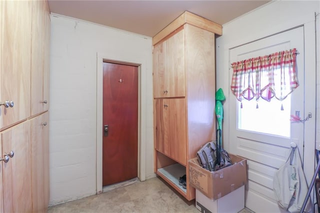 view of mudroom