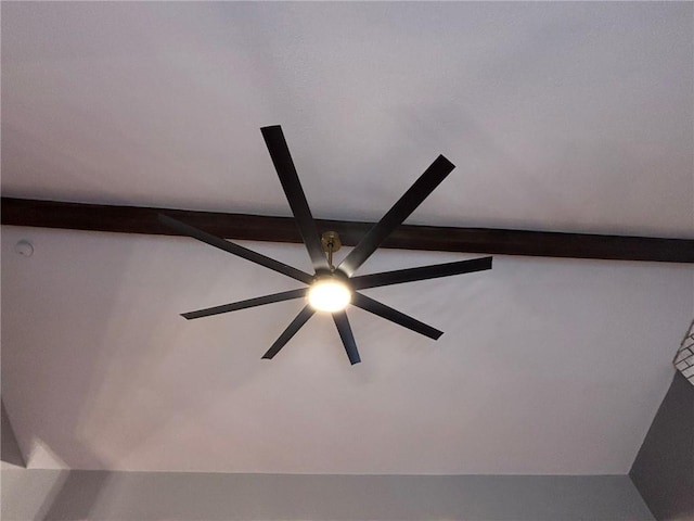 interior details featuring beamed ceiling