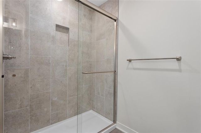 1316 N Holland Ct, Independence, MO 64056 - full bath with a stall shower and baseboards