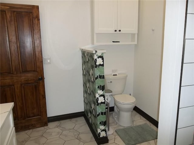 bathroom with toilet