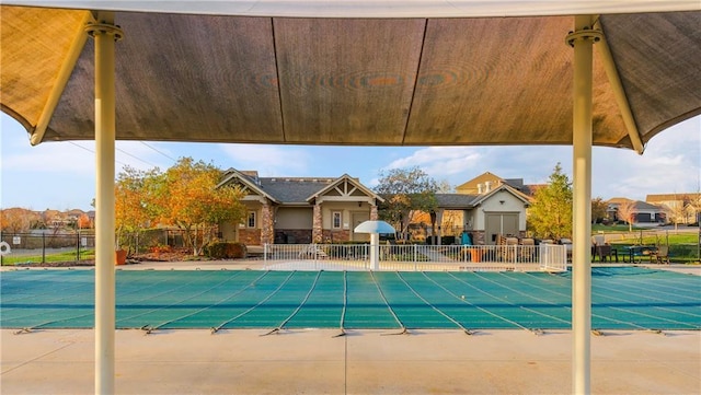9509 W 164th St, Stilwell, KS 66085 - view of pool featuring a residential view