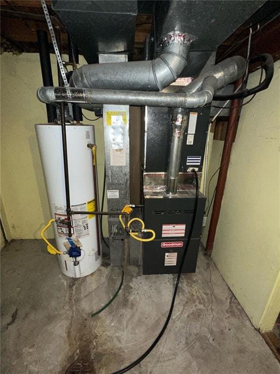 utilities with water heater