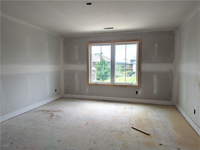 14709 Fairway St, Leawood, KS 66224 - spare room with baseboards